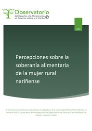 Percepciones sobre la Soberanía Alimentaria de la Mujer Rural Ñariñense