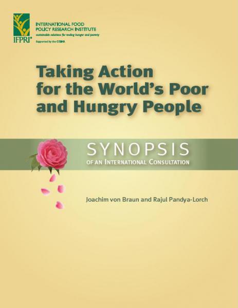 Taking Action for the World’s Poor and Hungry People