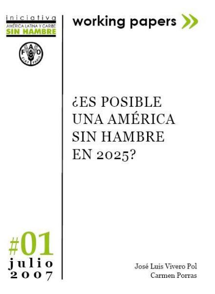 ¿Es posible una América Sin Hambre en 2025?