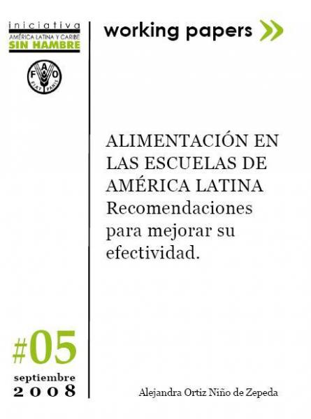 Alimentación en las Escuelas de América Latina: Recomendaciones para mejorar su efectividad