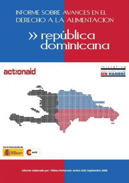 Informe sobre avances en el derecho a la alimentación en República Dominicana