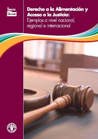 Derecho a la Alimentación y Acceso a la Justicia: ejemplos a nivel nacional, regional e internacional