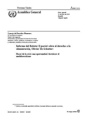 Hacer de la crisis una oportunidad: fortalecer el multilateralismo.