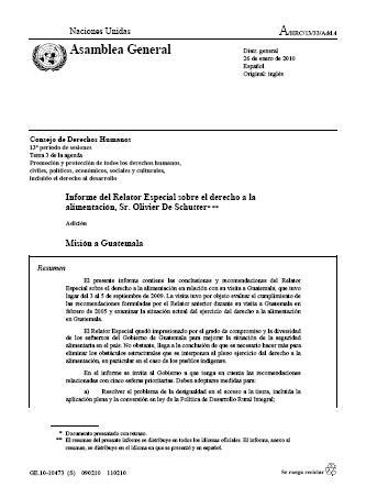 Misión a Guatemala