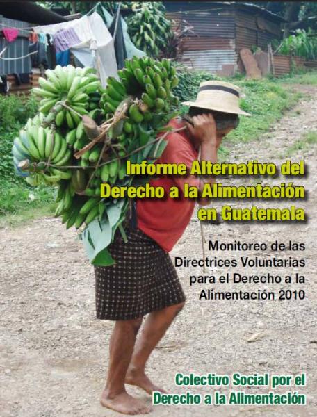 Informe Alternativo del Derecho a la Alimentación en Guatemala Monitoreo de las Directrices Voluntarias para el Derecho a la Alimentación 2010