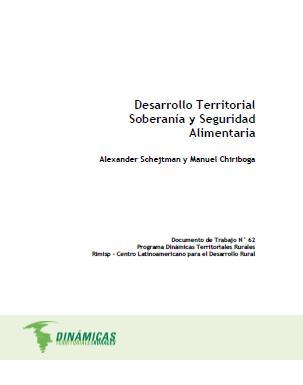 Desarrollo Territorial, Soberanía y Seguridad Alimentaria