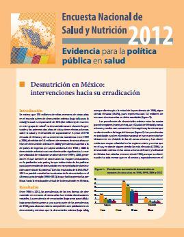 Desnutrición en México: intervenciones hacia su erradicación