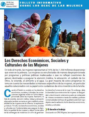 Los Derechos Económicos, Sociales y Culturales de las Mujeres